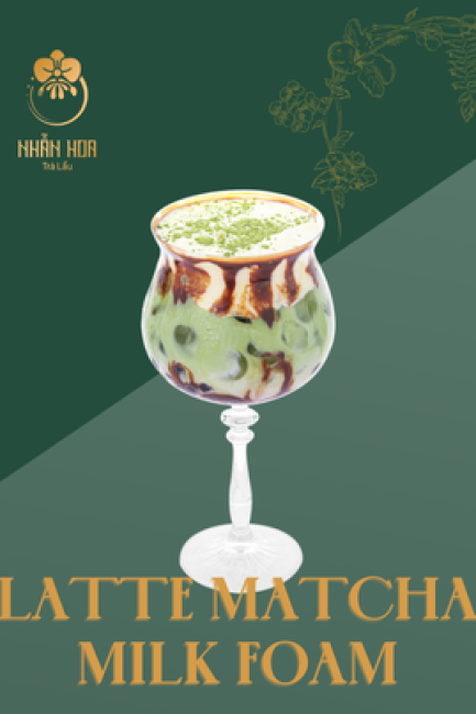 LATTE MATCHA MILK FOAM