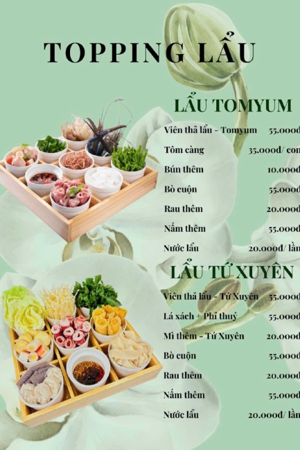 TOPPING LẨU