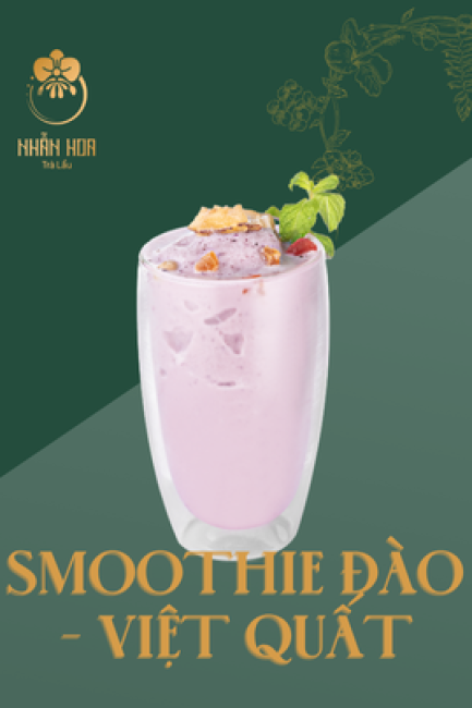 SMOOTHIE ĐÀO - VIỆT QUẤT