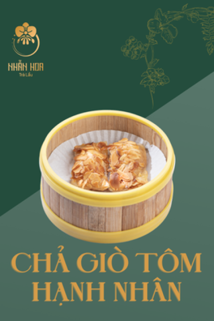 CHẢ GIÒ TÔM HẠNH NHÂN