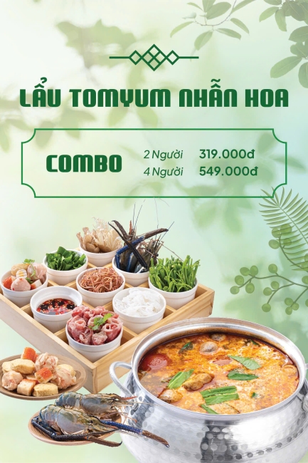 LẨU TOMYUM NHẪN HOA